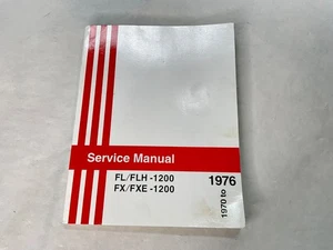 Harley Davidson 1970-1976 FL FX 1200 Shovelhead Service Manual - Picture 1 of 3