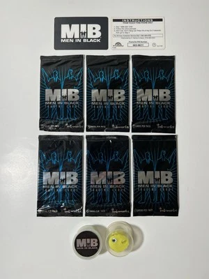 Tarjetas coleccionables de películas HOMBRES EN NEGRO 1997 selladas de fábrica - Lote de 6 paquetes con limo Foto 1 de 3