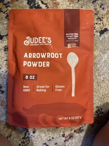 Judee’s Pfeilwurzelpulver 8 Unzen - nur eine Zutat - vegan, gentechnikfrei, sojafrei - - Bild 1 von 2