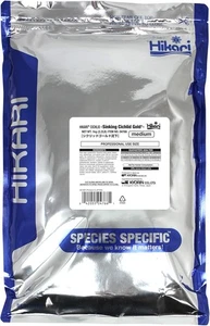 Hikari 2.2-Pound Sinking Cichlid Gold Pellets 2.2 Pound (Pack of 1), No Color  - Picture 1 of 6