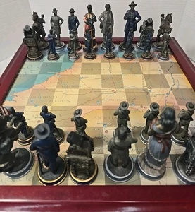 American Civil War Chess Set - Picture 1 of 17