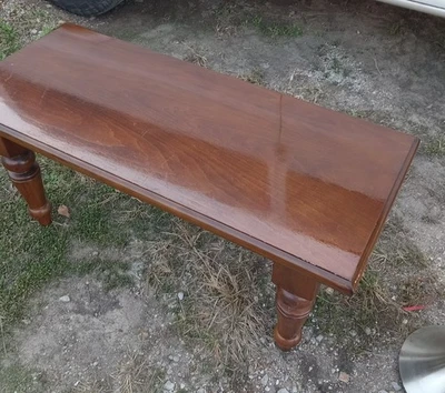 Журнальный столик из красного дерева (CT443) - Изображение 1 из 4