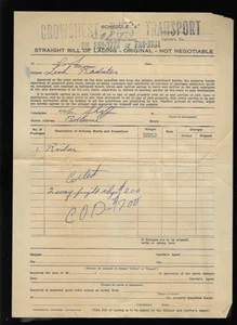 1963 AB Lethbridge Radiators Crowsnest Pass Transport Paper Ephemera 5 Pieces - Picture 1 of 3