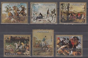 PN PANAMA 0493-493E PAINTINGS - Picture 1 of 1