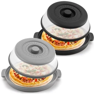 Microwave Splatter Cover for Food with Anti-scald Base Mat,Large Collapsible ... - Picture 1 of 7