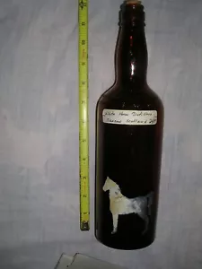 White Horse Distillers Whisky Bottiglia Originale (VUOTA) CLASCOW, SCOZIA, Marrone - Foto 1 di 11