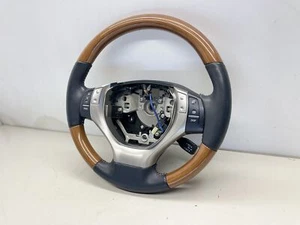LEXUS ES XV60 Steering Wheel 45100-33810 /RX/GS Wood - Picture 1 of 10