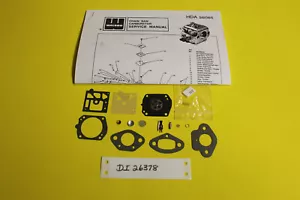 Husqvarna 44 Chainsaw Carburetor Walbro HDA24 Carb kit - Picture 1 of 2