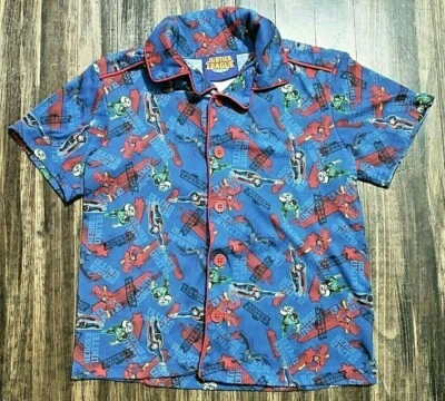 Пижама на пуговицах для мальчиков Justice League топ размер 7 - Изображение 1 из 3