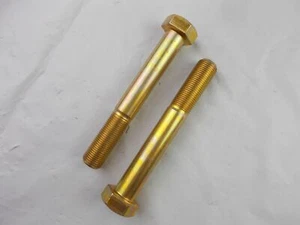 Hex Head Bolt 5/8"- 18 x 4-1/2" Long "2 Bolts" Grade 8 Zinc 5/8-18x4-1/2 - Picture 1 of 3