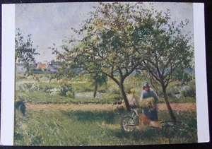 French Postcard. Camille Pissarro: The Wheelbarrow - Picture 1 of 2