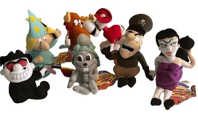 Lote de 7 etiquetas CVS intactas de Rocky and Bullwinkle and Friends Foto 1 de 4