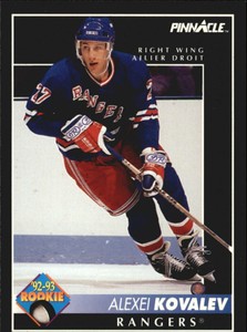 1992-93 Pinnacle French Hockey #403 Alexei Kovalev