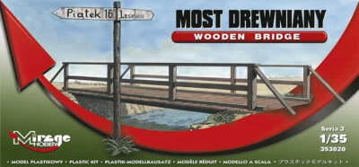 MIRAGE HOBBY MIRAGE 353020 1:35 Wooden Bridge