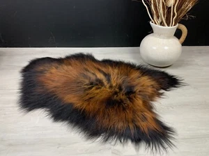 XXL Icelandic Sheepskin Rug Pet Bed Chair Thrown Genuine Blanket Accent Rug Deco - Picture 1 of 10