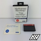 MARKSMAN TRAP SHOOTING SAFARI HUNT Sega Master System Anleitung | OVP | Retro ♡