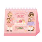 Afrocat Paper Doll Mate Table Calendar 2019 Schedule Memo Decoration New Year