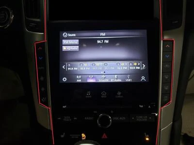 20 controladores de calor de CA Infiniti Q50 con pantalla inferior y bisel Foto 1 de 4