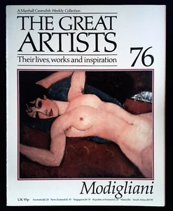 The Great Artists Magazine No.76 mbox1803 Modigliani - Imagen 1 de 1