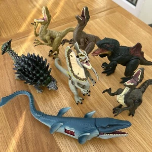 Jurassic World Mosasaurus Battle Damage Dinosaur and more JOB LOT BUNDLE - Picture 1 of 17