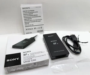 Sony MRW-E90 XQD SD SDHC SDXC Memory Card Reader USB3.1 Genuine - Picture 1 of 1