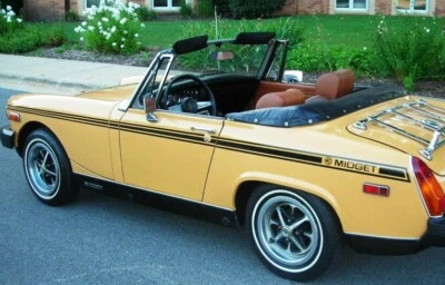 Двойная боковая полоса подходит: 1962-1974 MG MGB OEM комплект верхней части кузова родстер новый - Изображение 1 из 3