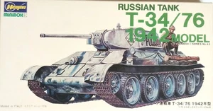 Hasegawa 1/72 Mini Box E Collection. Russian Tank T-34/76 1942 model (E43) - Picture 1 of 3