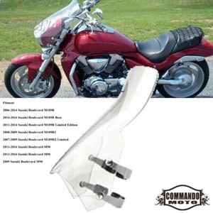 Motorcycle Clear Windshield Screen For 2006-2020 Suzuki Boulevard M50 M90 M109R - Picture 1 of 7