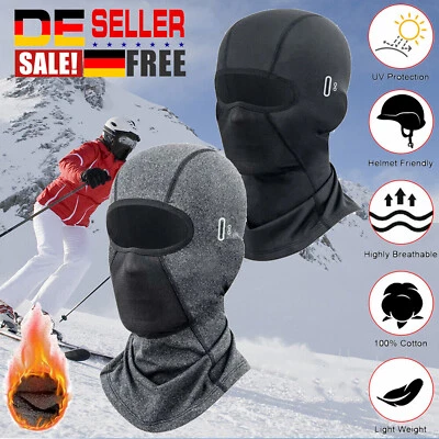 Sturmhaube Balaclava Gesichtshaube Warm Windproof Fahrrad Ski Motorrad Face Mask - Bild 1 von 4