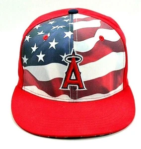 Anaheim Angels California Tacos Crónicos Promocional SGA Gorra Bandera de EE. UU. NUEVO - Imagen 1 de 5