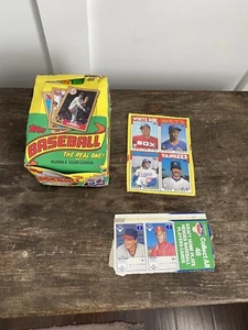 1987 Topps MLB Baseball Hobby Trading Card Box 36 Sealed Wax Packs + Bonus Items - Picture 1 of 11