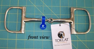Horse NEW 5” Stainless Steel D-Ring Snaffle Bit by Toklat - Picture 1 of 6