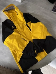 Chaqueta Nike ACG Gore-Tex Amarillo Amarilla Negra Para Hombre Talla Pequeña NUNCA USADA - Imagen 1 de 9