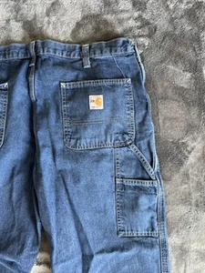 Vintage Herren Carhartt FR Carpenter Plus Jeans Größe 38 X 30 290-83 - Bild 1 von 7