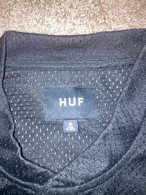 Jersey HUF Worldwide negro talla pequeña poliéster vida vegetal Foto 1 de 4