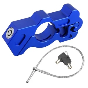 Heavy Duty CNC Anti-Theft Brake Grip Lock Accessories For Motorcycle Scooter ATV - Picture 1 of 7