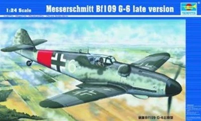 1:24 TRUMPETER KIT Messerschmitt Bf-109 G-6 Late TR02408 - Immagine 1 di 2