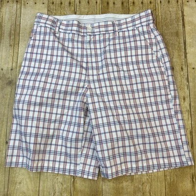 Greg Norman Tasso Elba Golf Shorts Size 34 Plaid - Image 1 of 4