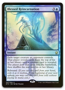 Blessed Reincarnation #47 (Foil) (LP) Dragons of Tarkir DTK Magic MTG - Picture 1 of 1