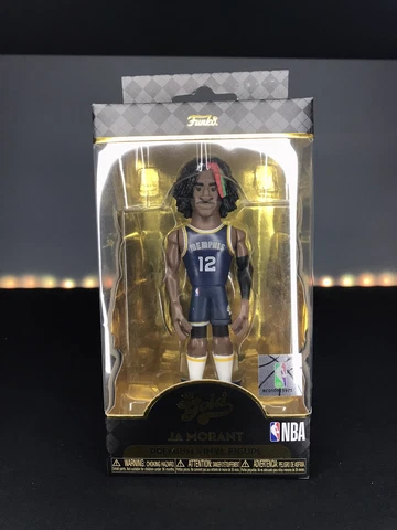 Ja Morant (Memphis Grizzlies) (Home Uniform) Funko Gold 5" NBA Cover