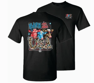Youth: Barn USA Western Farm Country Short Sleeve Graphic Tee - Picture 1 of 3