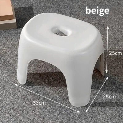Children's Bathroom Step Stool Mini Thickened Plastic Bench Durable Seat Bench  - Image 1 of 4
