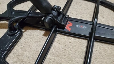 BLACK Minelab CTX 3030 17" Coil Yoke Strengthener or Repair