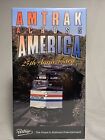 Amtrack Across America 25Th Anniversary Vhs Sealed 1996