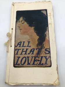 1907 All That's Love-ly Samuel Francis Woolard Poetry Book Soft Bound - Picture 1 of 11