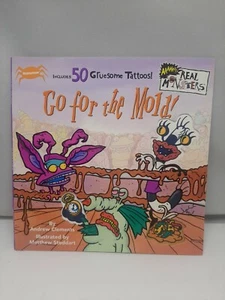 Go for the Mold! Tattoo Book Aaahh Real Monsters Nickelodeon Paperback 90s NOS - Picture 1 of 7