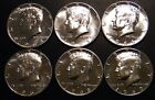 1964 1965 1966 1967 1968 S 1969 S Kennedy Proof Half Dollar 6 Coin Set Silver US