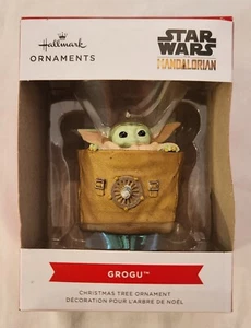 Hallmark Weihnachtsschmuck The Mandalorian The Child Grogu im Beutel NEU 2022 - Bild 1 von 8