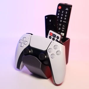 Controller Stand Remote Organizer Compact Storage Small Gaming Accessory - Picture 1 of 4