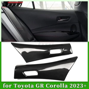 Panel de cubierta de puerta trasera de fibra de carbono seca para Toyota GR Corolla 2023+ - Imagen 1 de 15